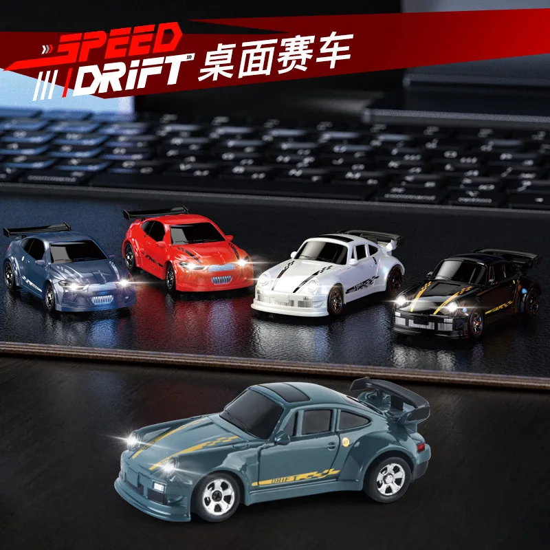 

KFPLAN New RC 1/64 KF20 Electric Full-Scale Four-Wheel Drive Remote Control Racing Mini Desktop Sports Car Toy Birthday Gift