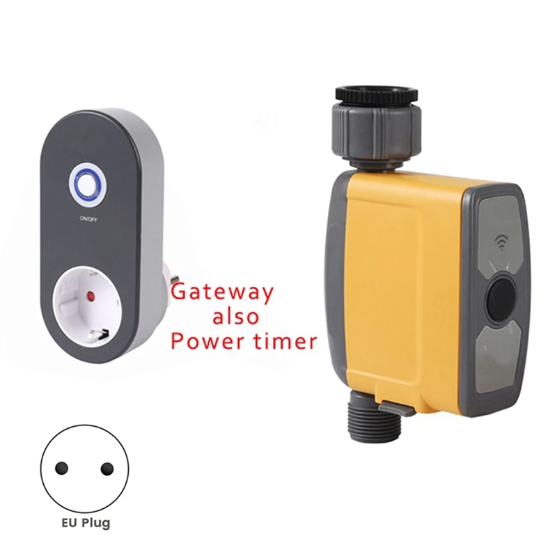 AB42-Wifi Water Controller Smart Sprinkler Controller Wifi Irrigation Controller Wireless Watering System Valve APP EU PLUG