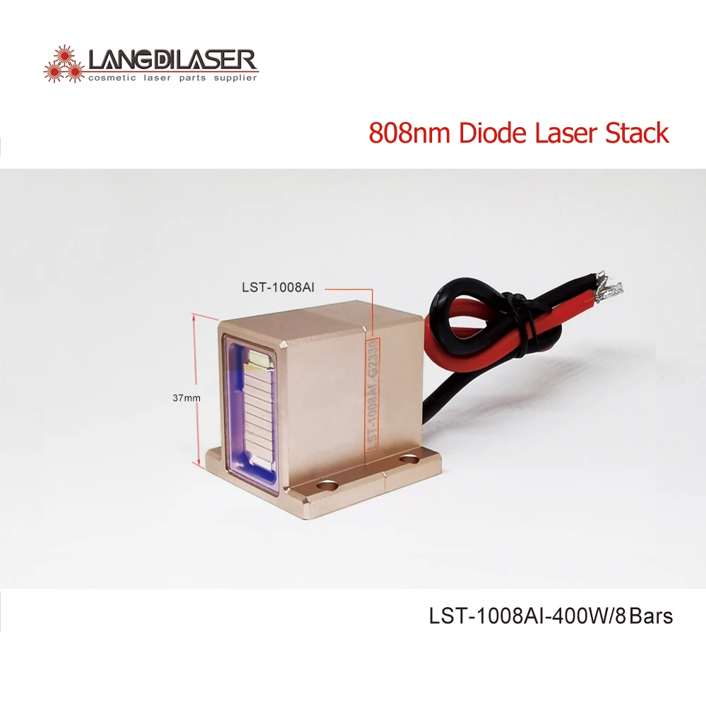 

LST-1008AI-400W-Macro-channel-Diode-Laser-Stack-For-Permanent-Hair-Removal-Power 400w / 8 Bars Assemble