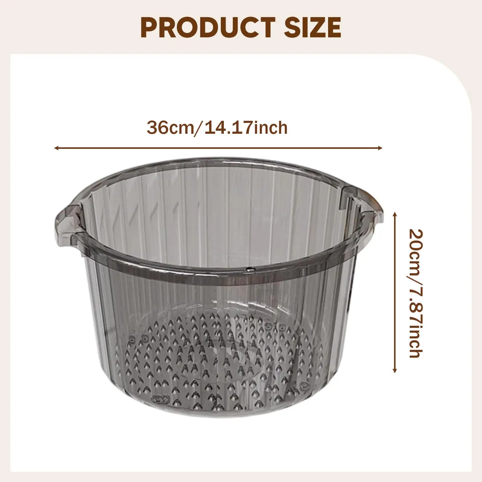 Banho de pés SPA Banheira Foot Soaker Balde portátil para acampamento Limpeza doméstica