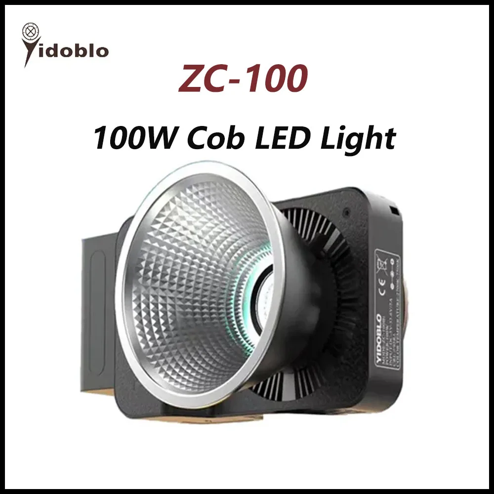 

Yidoblo ZC-100 100W COB LED Light Professional Photography Lighting Portable Pocket Lights for Outdoor Photo/Video Shooting