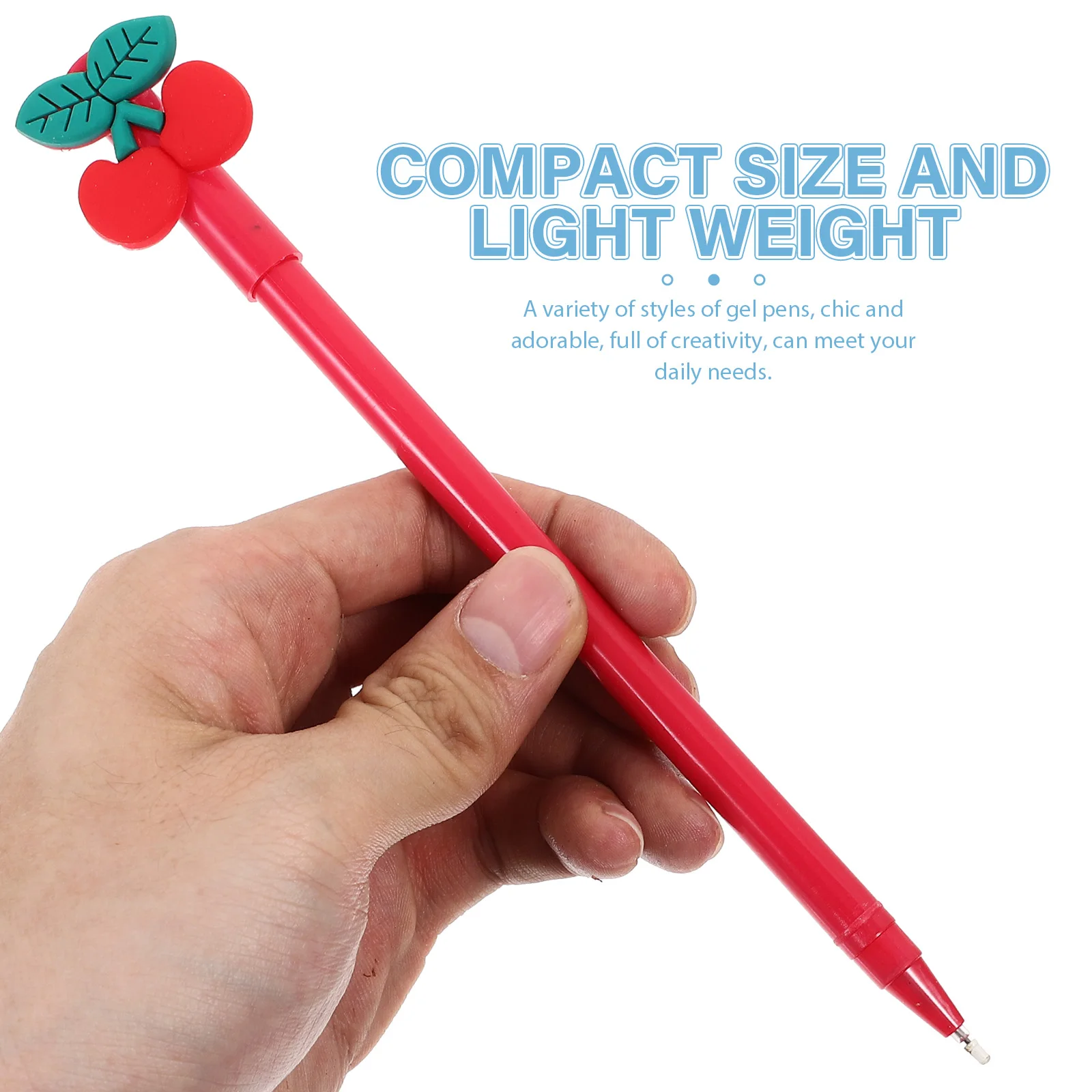 

20Pcs Adorable Cartoon Gel Pens Lightweight Smooth Writing Signature Pen for Students Office Home Supplies Gel Pens