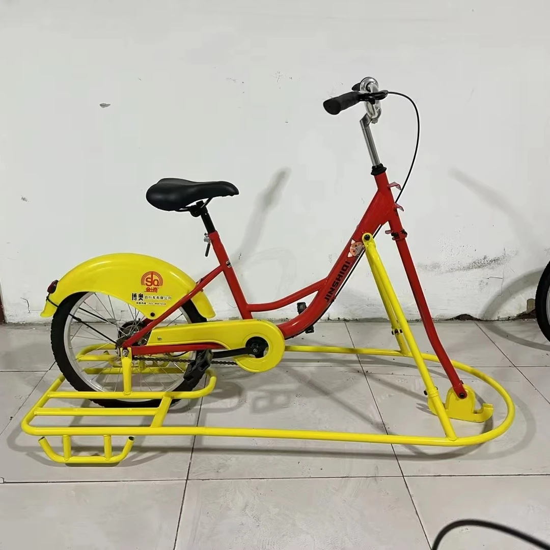 

Indoor Steel Snow Skiing Hot Sale Ride-on Bike for Adults Kids Public Ice-Snow Theme Park Snow Amusement Park Facilities