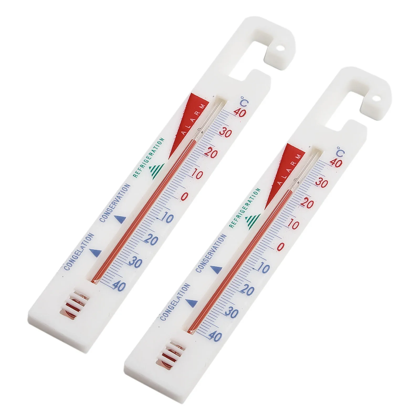 Refrigerator Thermometer Make Sure Your Food is Always Safe with 2pcs Hanging Thermometers for Fridge and Freezer