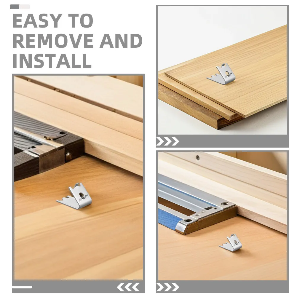 14Pcs Freezer Shelf Clips Heavy Duty Stainless Steel Refrigerator Shelf Supports Adjustable Cooler Shelving Brackets Commercial