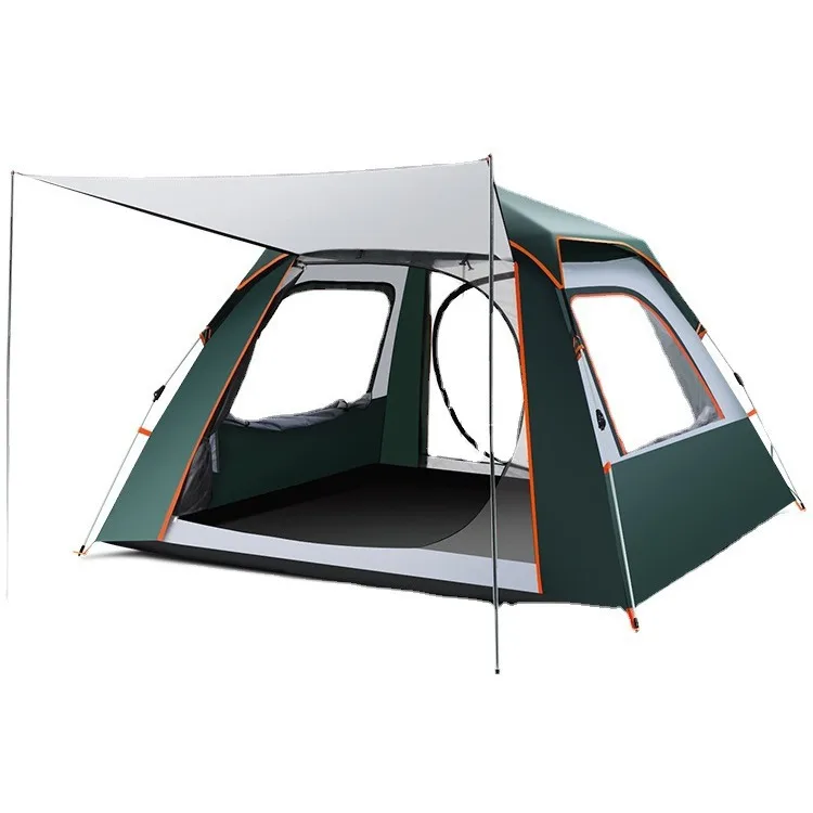 

Automatic tent outdoor 3-4 people thickened rainproof camping tent outdoor 2 people mountaineering camping equipment