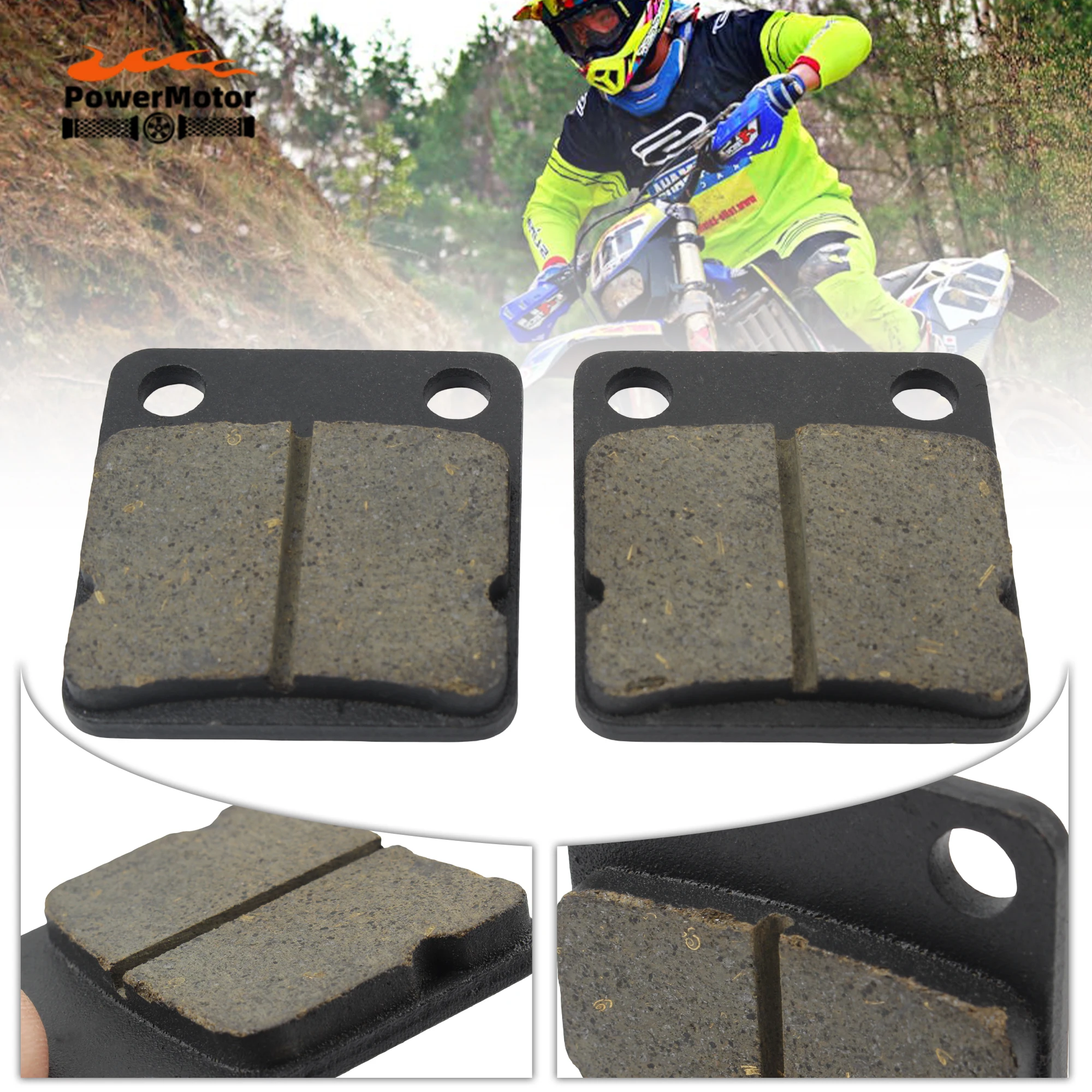 

Задние диски мотоцикла Enduro, тормозные колодки, грязевой питбайк 50, 70, 90, 110, 140, 150, 160, для YAMAHA YFZ350, Banshee 350, Honda 145, запчасти