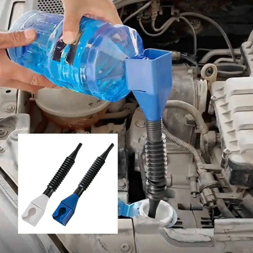 1pc carro reabastecimento acessórios automóveis funil gasolina ferramenta de plástico funil carro motocicleta motor ferramenta reabastecimento funil ó