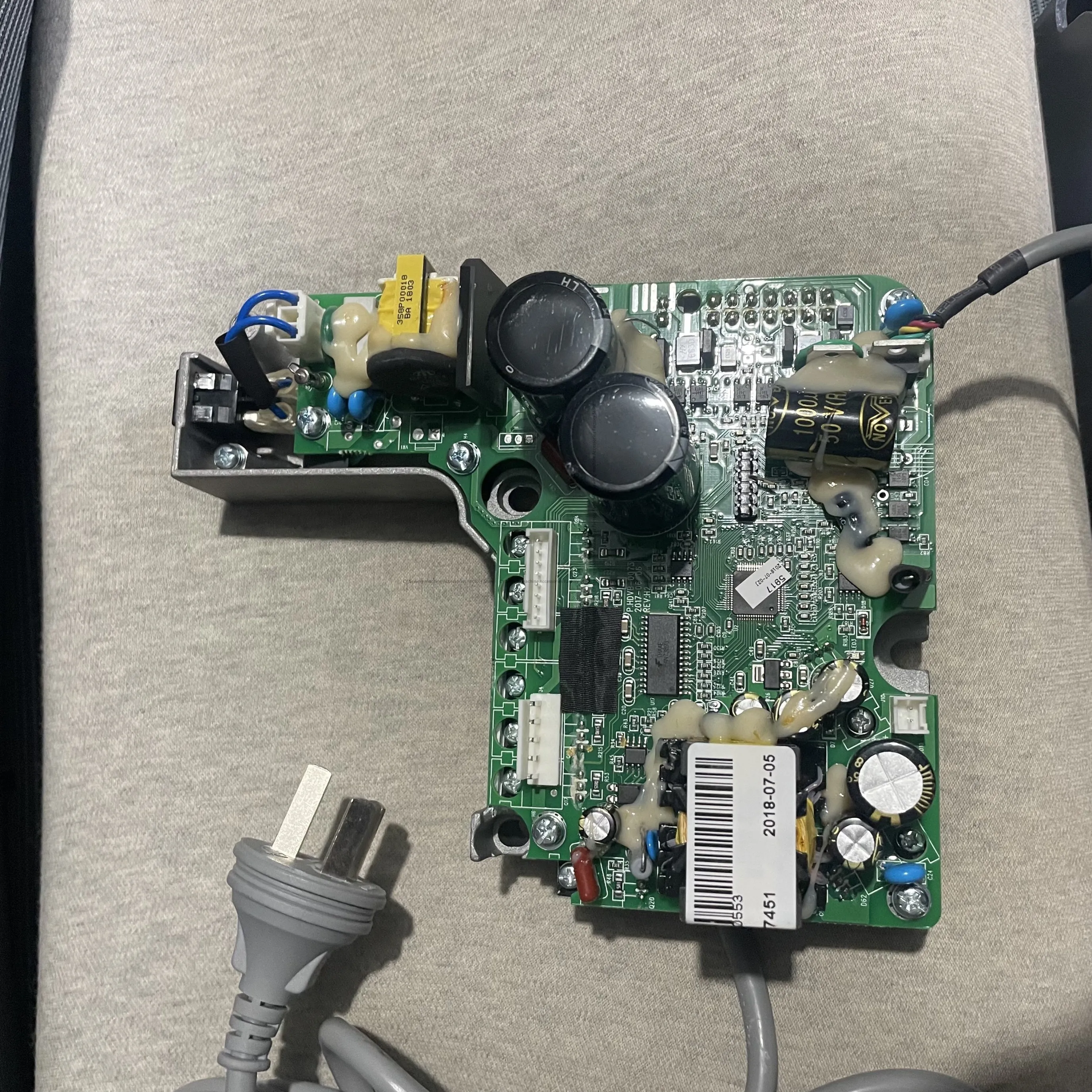 Powermax Ahe-59 tudo-em-um máquina mainboard máquina de costura industrial caixa de controle mainboard acessórios original marca nova