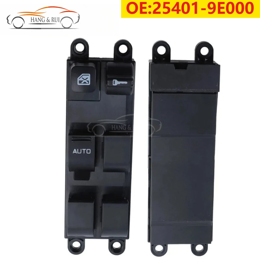 Interruptor de Controle Mestre de Janela Elétrica 25401-9E000 254019E000 para Nissan Xterra Sentra Baja Frontier 1999 2000 2001 2002 2003 2004