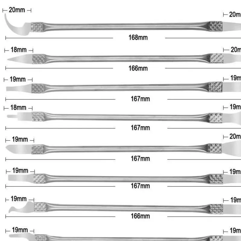 Imagem -02 - Multifuncional Cpu ic Prying Small Knife Lâmina de Remoção para Iphone Telefone Móvel Ferramentas de Reparo de Placa-mãe Pcs por Conjunto