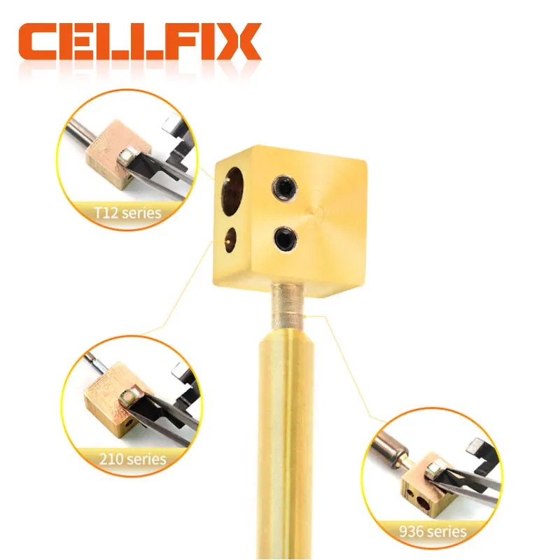 RELIFE RL-067 3 IN 1 Small Universal Heating Table Desoldering Various Cable Holders For 210/936/T12 Series Desoldering Station