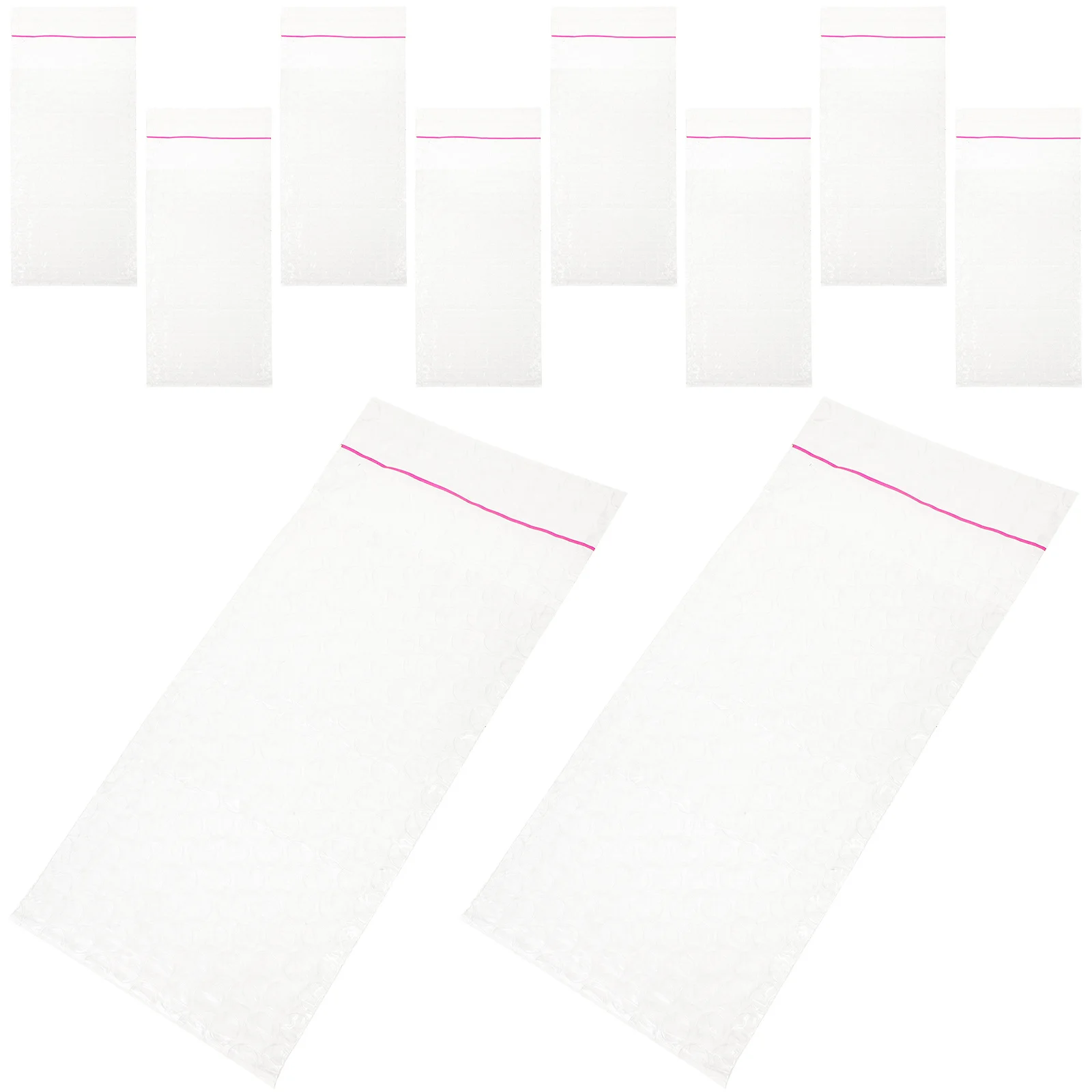 50 Buah Amplop Pengiriman Plastik Berlapis Ringan 12X16In Amplop Pengiriman Plastik Berlapis Ringan untuk Kemasan Barang Buatan Tangan Kaus Kaki Perhiasan