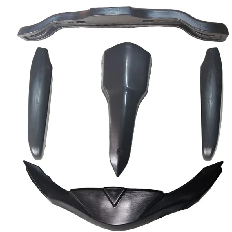 

Children's competitive entertainment kart shell, anti-collision enclosure, with front mounting buckle