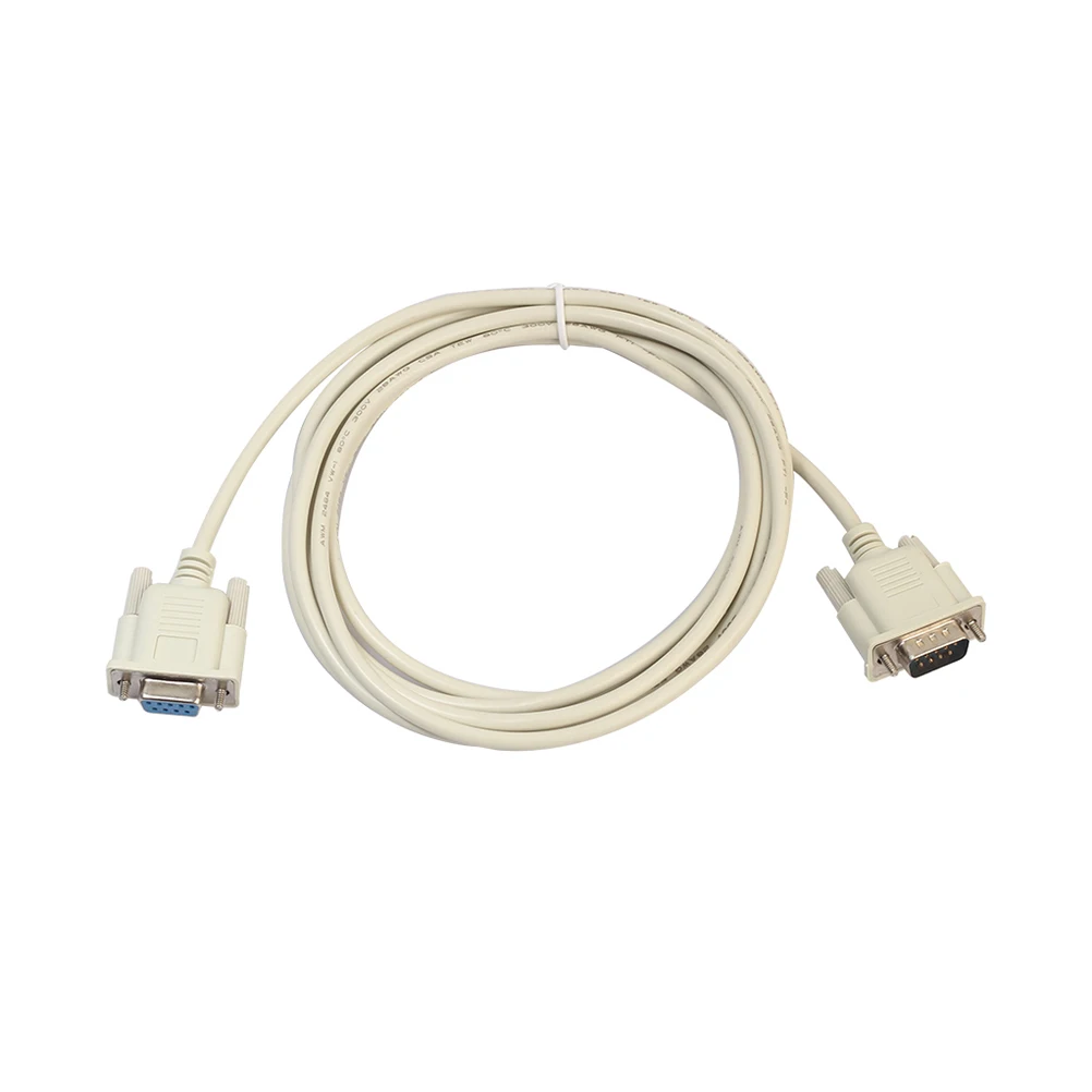 

1.5M Straight Cable Male To Female Extension Shielded 9 Pin Serial Cable For Projector Data Line Connectivity