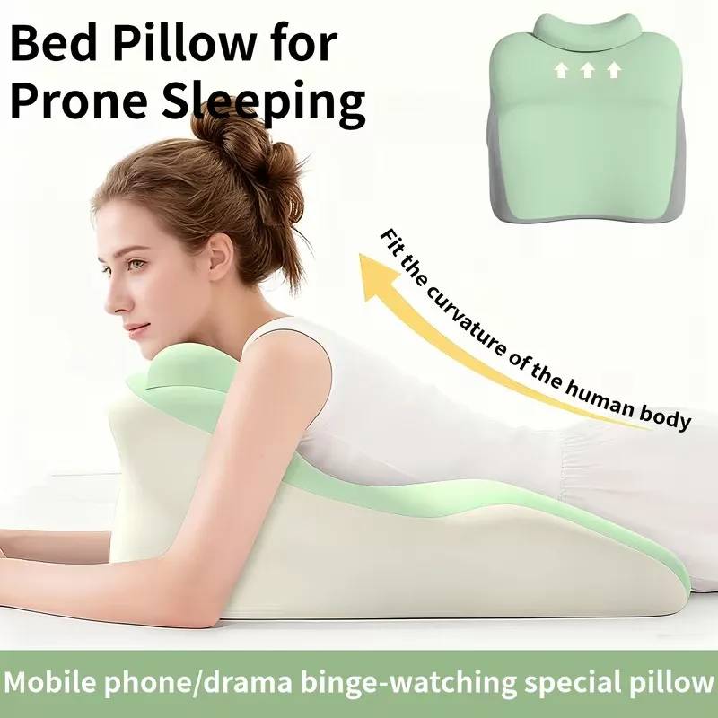 2 Styles Ergonomic Cervical Support Pillow-Bed Pillow with Detachable Breathable Case,  Multiple Uses As Lying,Leg 바디필로우
