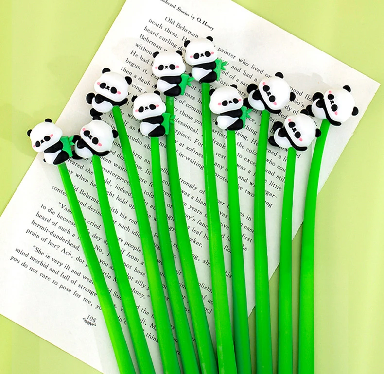 48 Stück Niedliche Frucht-Stifte Für Kinder – Schwarze Gel-Tintenstifte Mit 12 Verschiedenen Designs