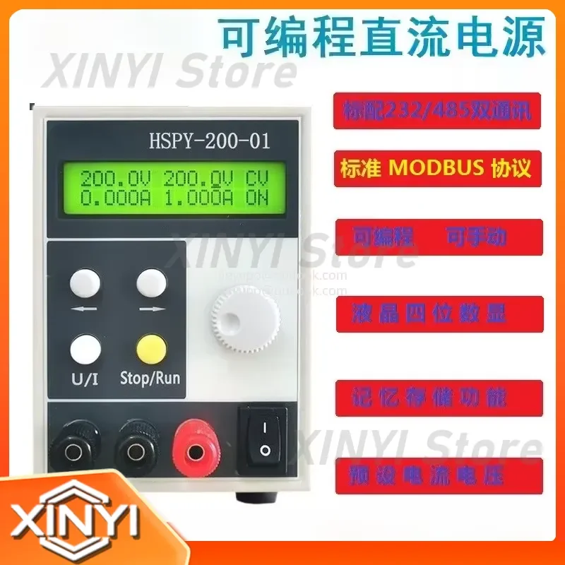 for Hspy-1000-01 Programmable Power Supply with Communication 1000V 1A High Voltage DC Power Supply