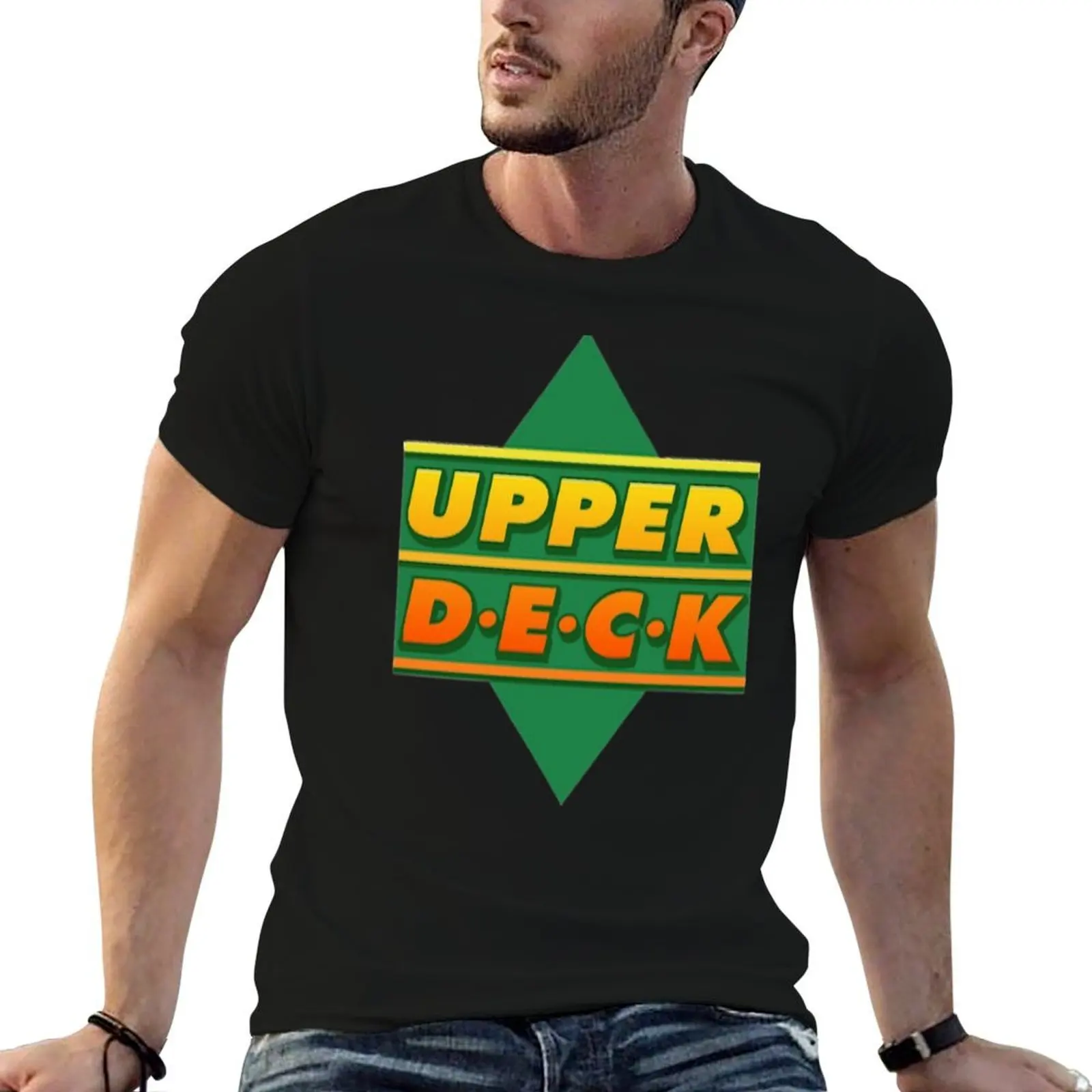 Upper Deck T-Shirt graphic shirts Man t-shirt tee shirts for men
