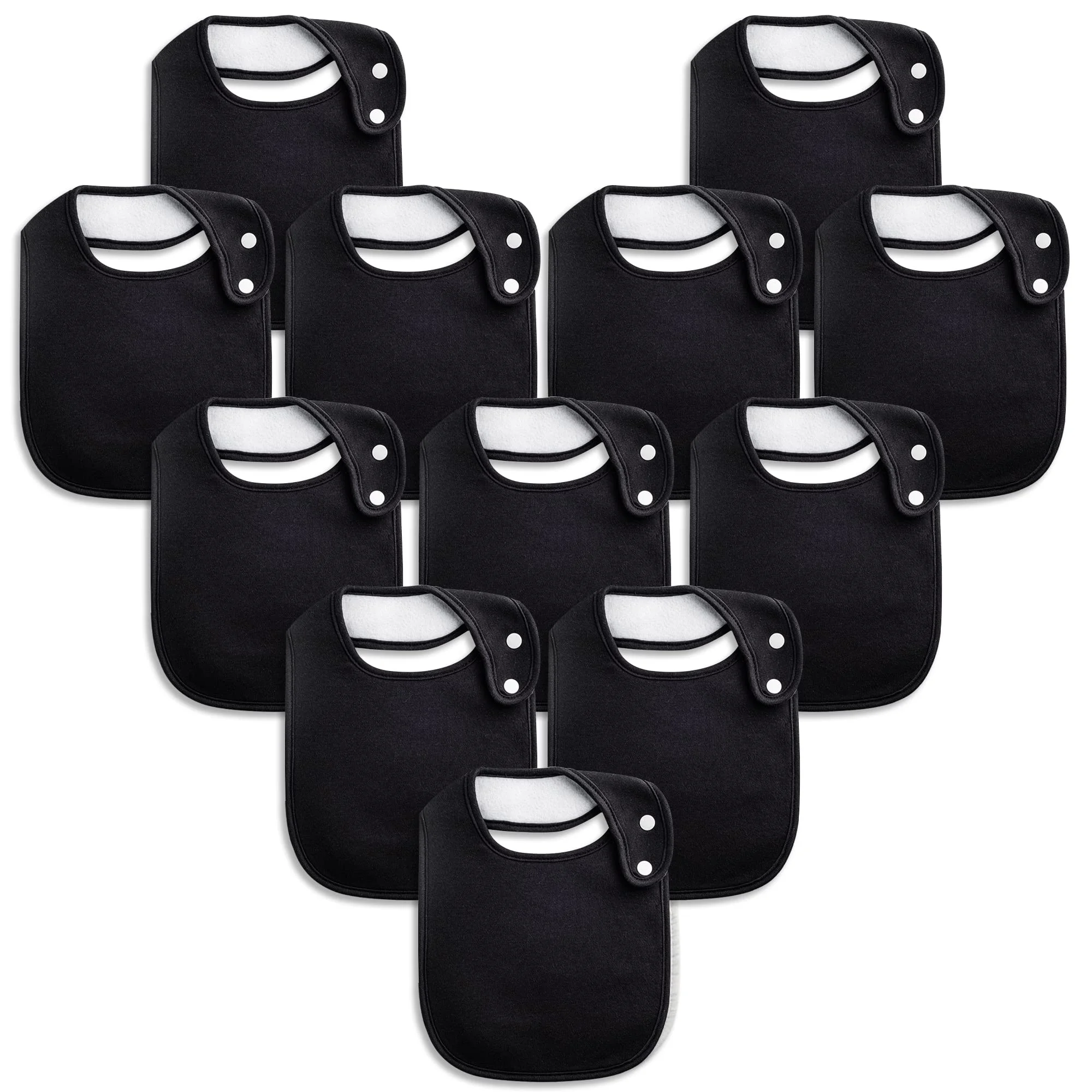 

12 Pack Baby Bibs Soft and Absorbent Organic Cotton Bandana Drool Bibs Set for Boys Girls Newborn 0-36 Months