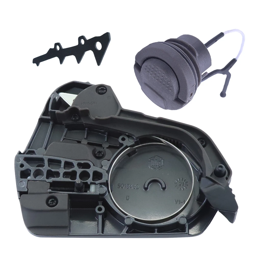 505199005 Clutch Cover Felling Dog Bump Spike Kit For Husqvarna 550XP 550XPG 560 Chainsaw Part wFuel Cap