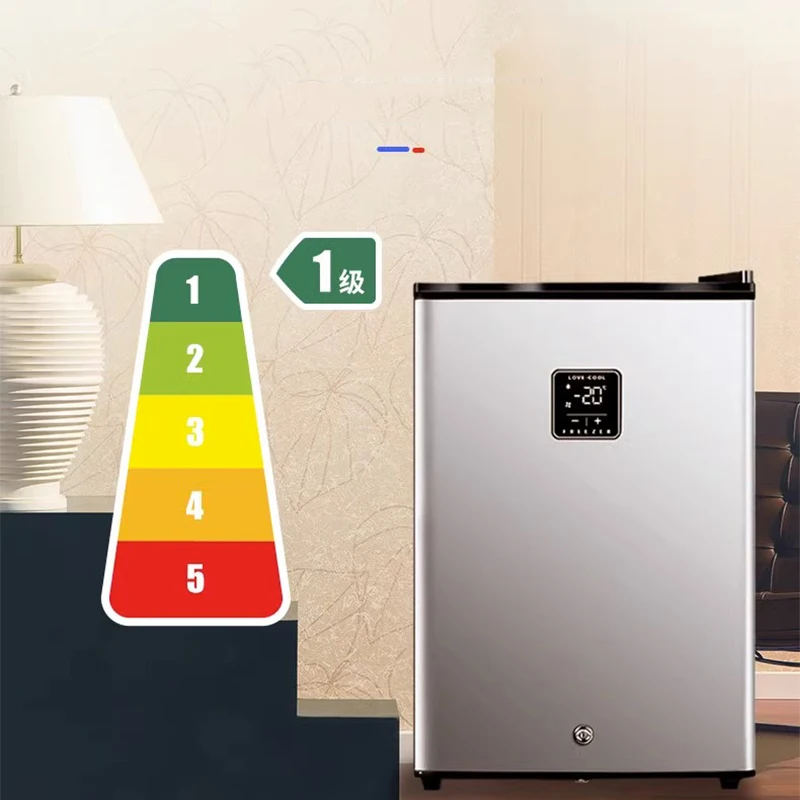 ตู้แช่แข็งแนวตั้งขนาดเล็ก BD-30/50AT ตู้เย็นลิ้นชักประหยัดพลังงานในครัวเรือน