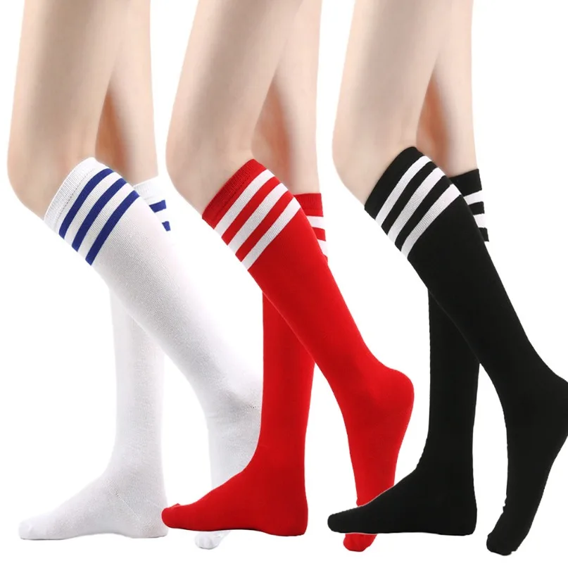 

Striped Sock Women Ladies Japanese Harajuku Creative Korean College Style Summer Middle Tube Short Black White Socks Female