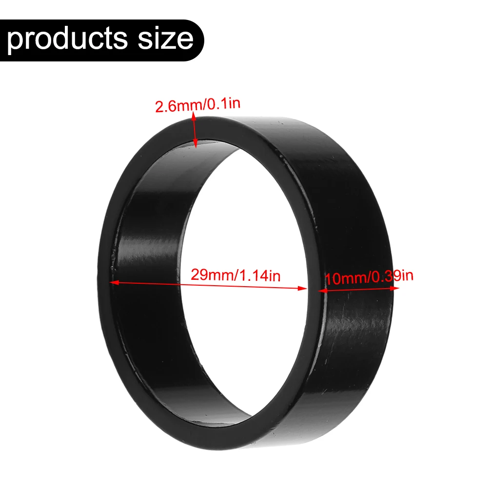 Cushion Ring Ahead Of The Fork 28.6 5mm/10mm Aluminum Alloy Bowl Group Gasket Handle Pad Ring High Performance