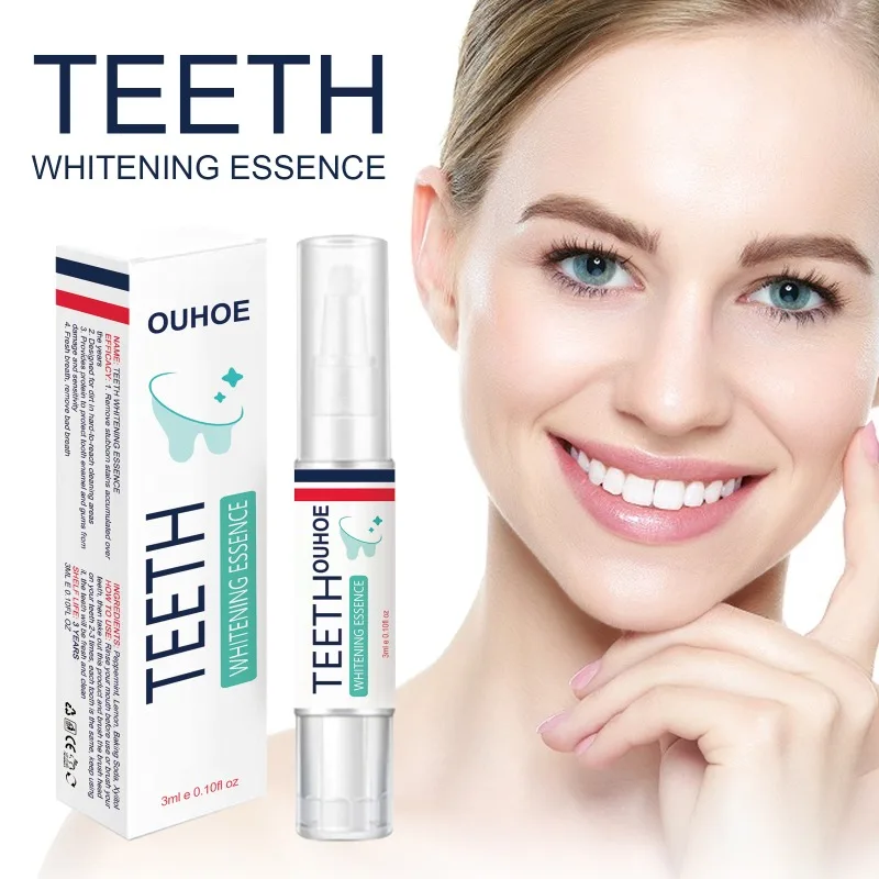 Teeth Whitening Essence Removes Yellow Teeth Stains Periodontitis Tartar Fresh Breath Deep Cleaning Teeth Care Whiten Essence