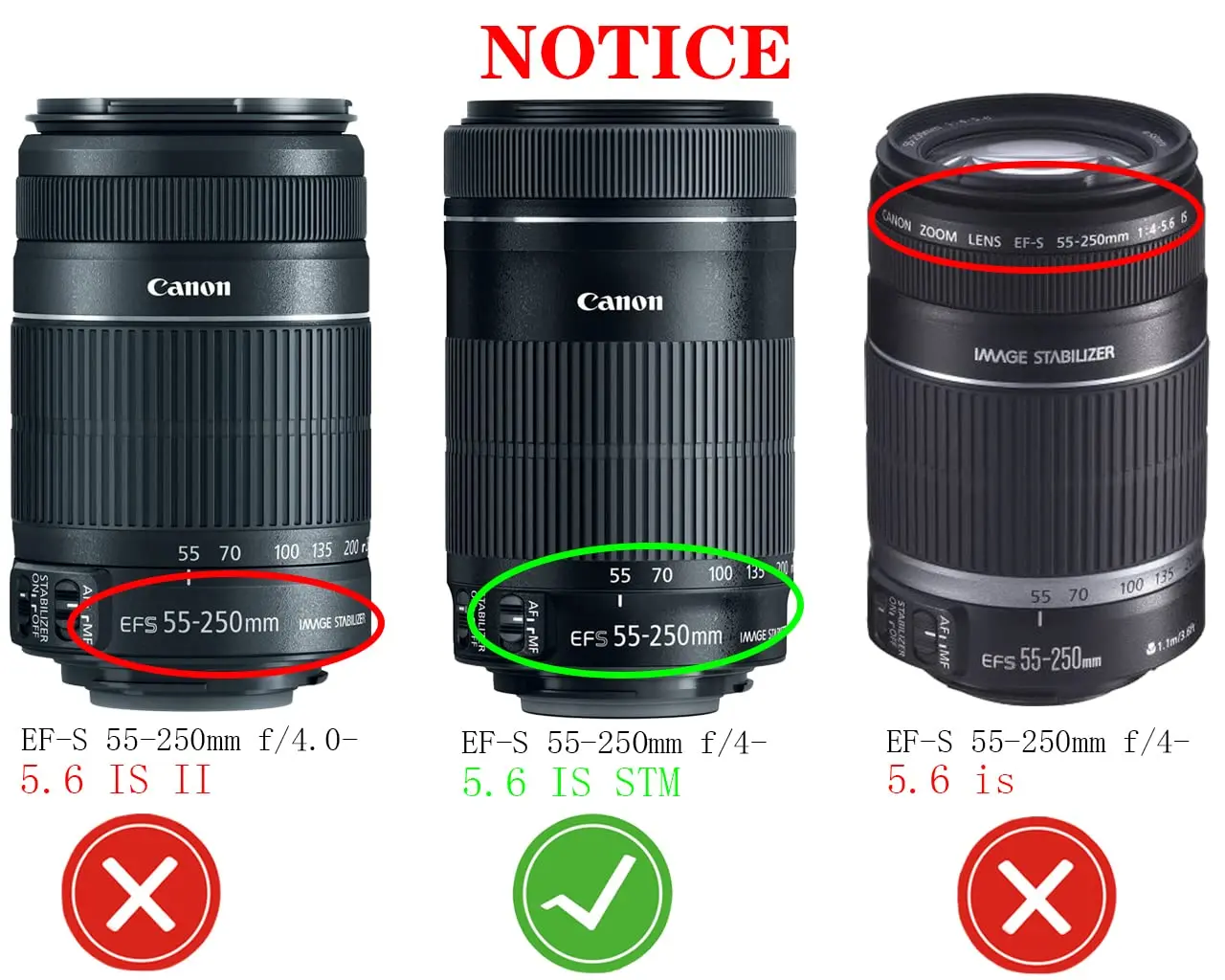 ET-63 58mm et63 렌즈 후드 가역 카메라 액세서리 Canon 750D 760D EF 55-250mm f4-5.6 IS STM 렌즈