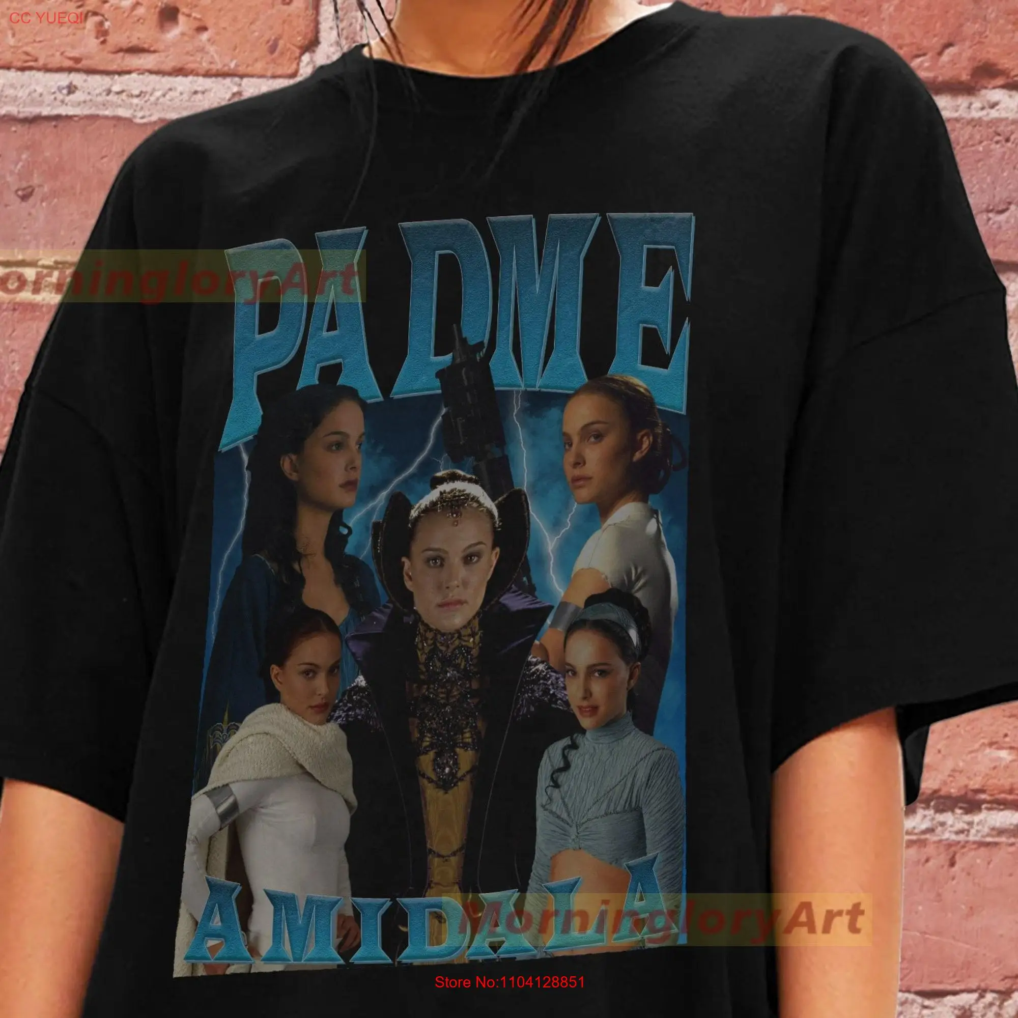 Padme Amidala T Shirt SweaT Sweater Cotton Clothing SA02 long or short sleeves