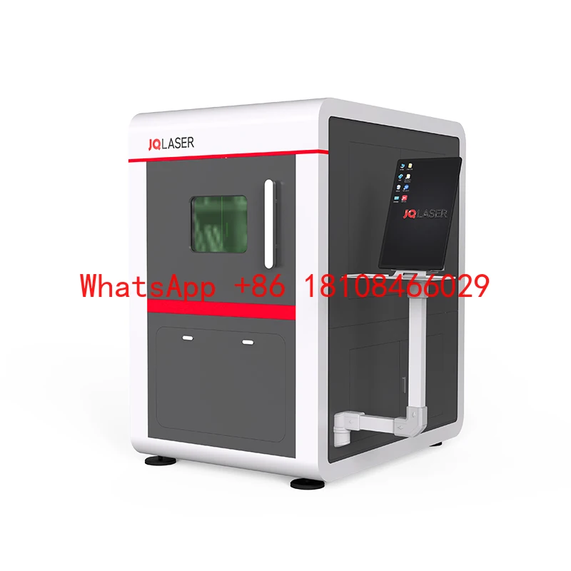 JQLASER Fiber Laser Cutting Machine High Precision Mini 6060 Fiber Laser Cutting Machine With Enclosed Cover