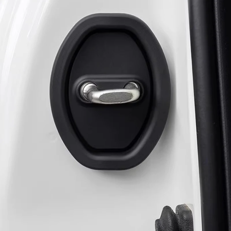 

For BESTUNE T99 2022-2024 Car Interior Accessories Rear Seat An Door Lock Buckle Lock Limiter Shock Absorber Protection Case