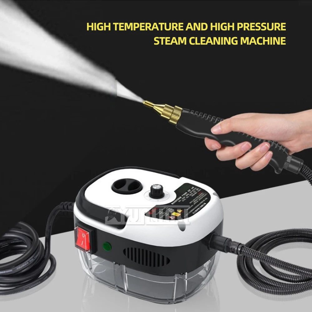 High Temperature Pressure Steam Cleaning Machine Cleaner Air Conditioning Kitchen Oil Stain 2500W Disinfection Tool