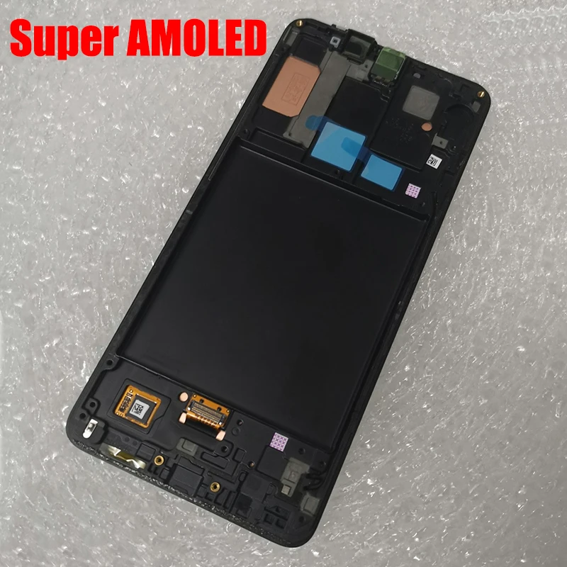 

Super AMOLD LCD For Samsung Galaxy A9 2018 A920 A920F SM-A920F/DS LCD Display Screen Panel with Touch Digitizer Assembly Frame