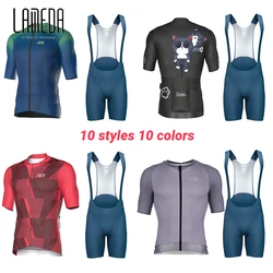 Lameda Men's  Suit High Elasticity Men Cycling Shorts Comfortable Breathable Cycling Jersey Men's Cycling Clothing