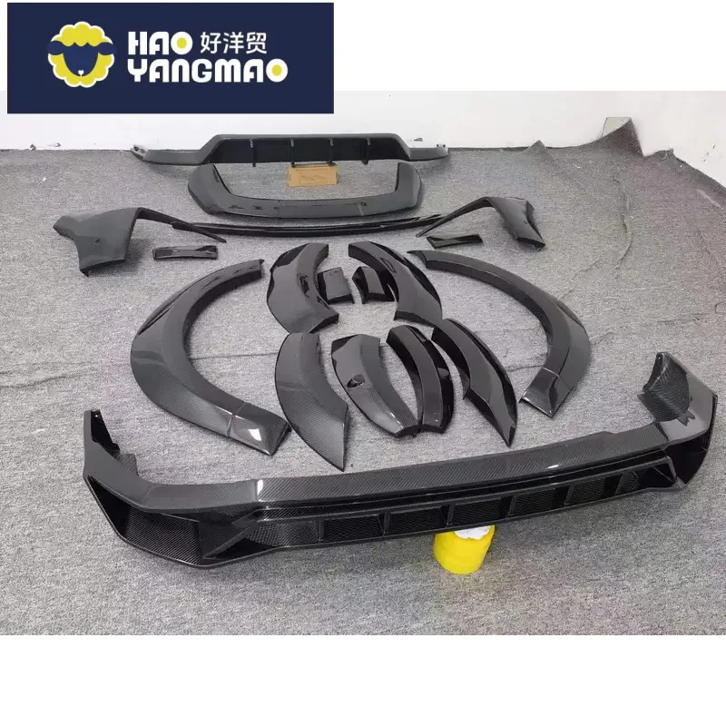 Applicable to Q8/SQ8 Compatible LD-Style Carbon Fiber BumperWidebody Body Kit​