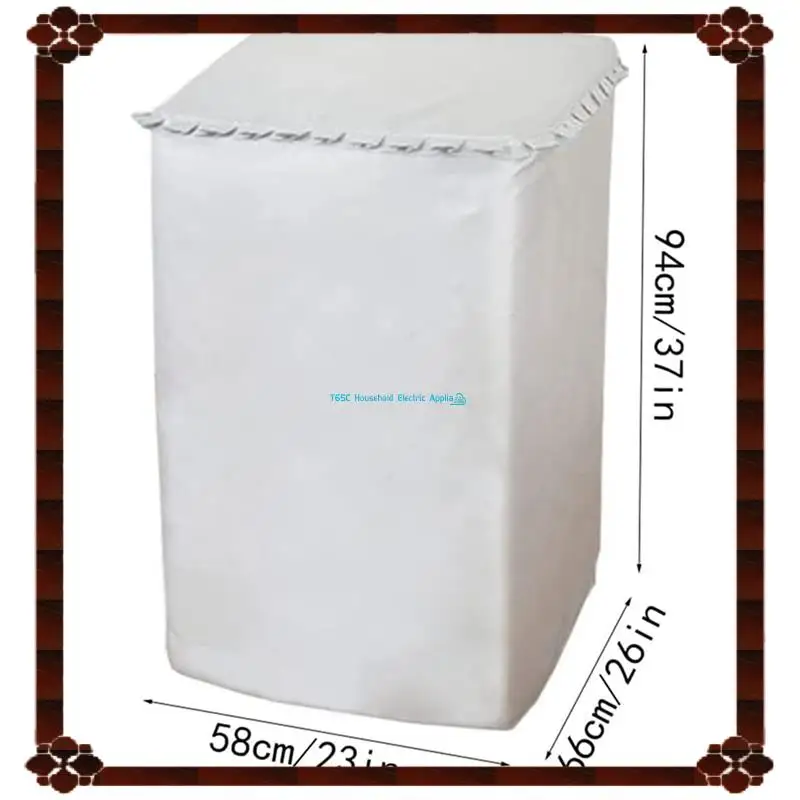 24-часовая доставка, верхняя загрузка, защитная крышка для стиральной машины, сушильной машины, пылезащитная, водонепроницаемая, защита от ультрафиолета, защита для стиральной машины S