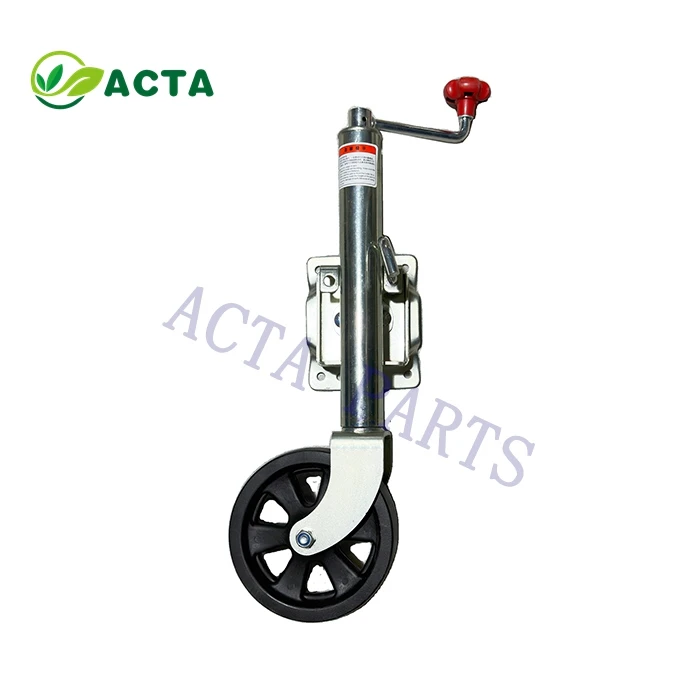 1000lbs ，1200lbs Capacity Steel Marine Swivel Frop Leg Jack Trailer  Zinc Plated Finish 1000kg Trailer Jack