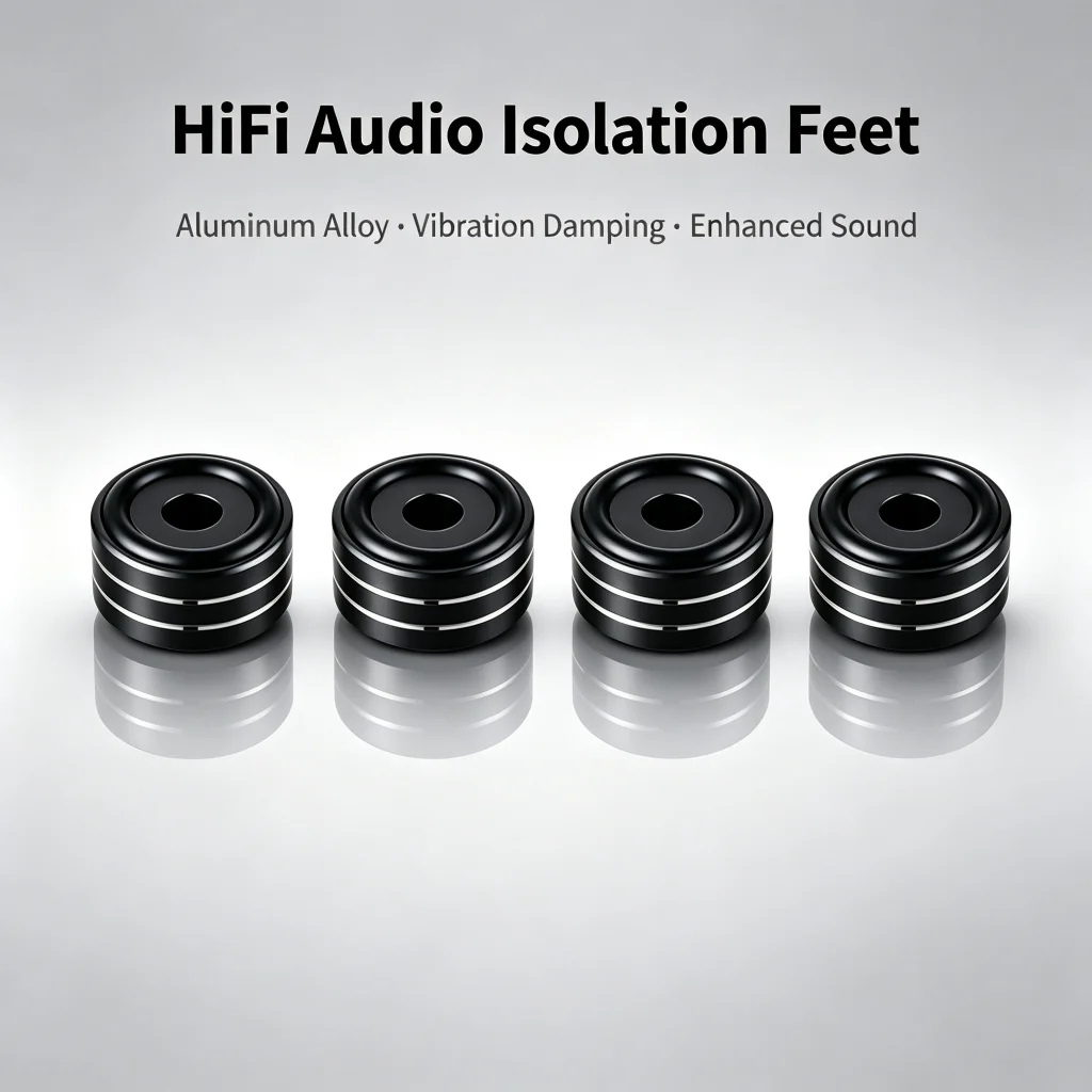 4-Piece Speaker Suspension Nail Set, 40*20（58*20）mm Speaker Suspension Nail, Suitable for Speakers DAC、 Measuring Instrument