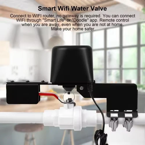 Imagen 2 del producto Controlador de válvula de calentador de agua a Gas automático Tuya WiFi/Zigbee, manipulador de Control remoto para hogar inteligente, funciona con Alexa y Google Home
