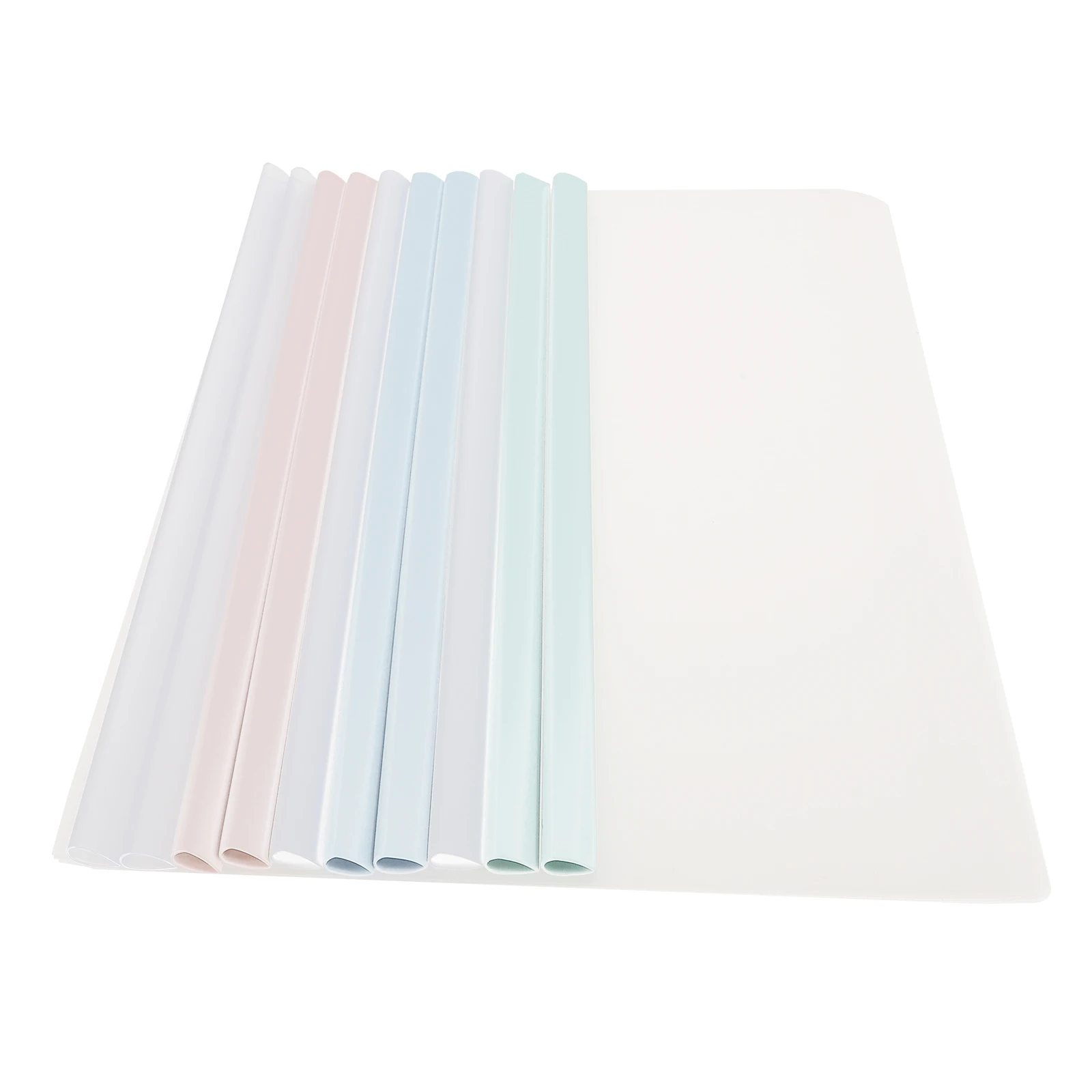 

10 Pcs Document Folders Practical Storage Practical Storage Folders Files Organizer Lightweight Portable Binder Office Folder