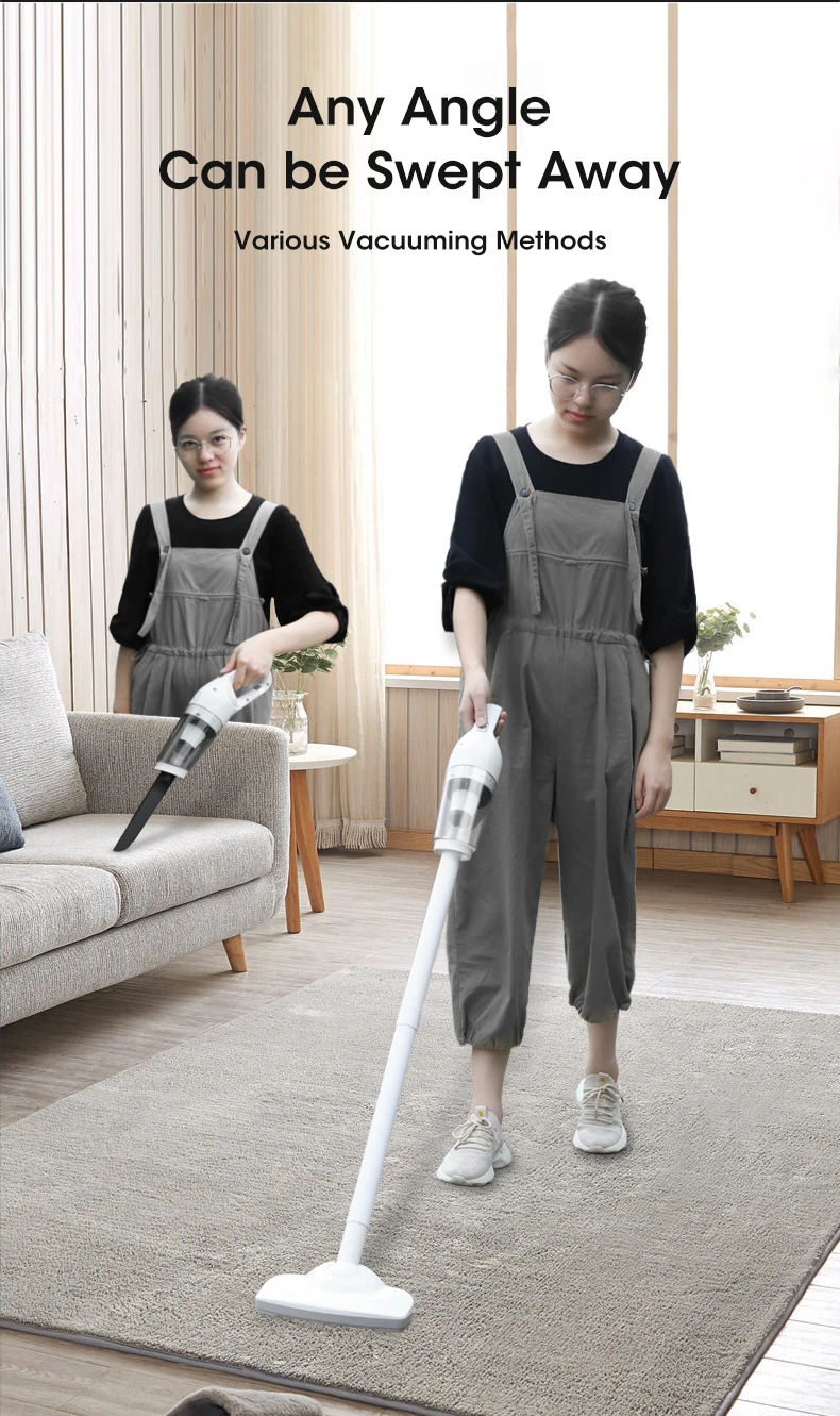 120W Wireless Car Vacuum Cleaner Handheld Auto Vacuum for Home Car Mini Vacuum Cleaner Powerful Suction Cleaner for Carpet Floor