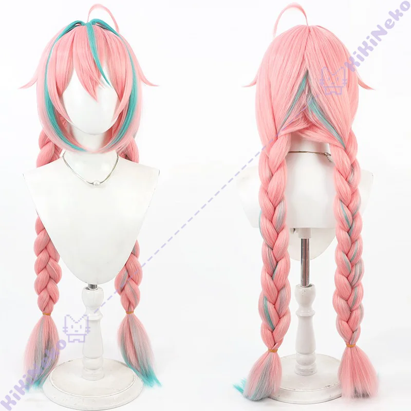 Game Genshin Impact Varesa Cosplay Pruik Varesa: Powerhouse Lange Pruik Voor Comicon Hallowmas Party Volwassen Vrouwen Mannen