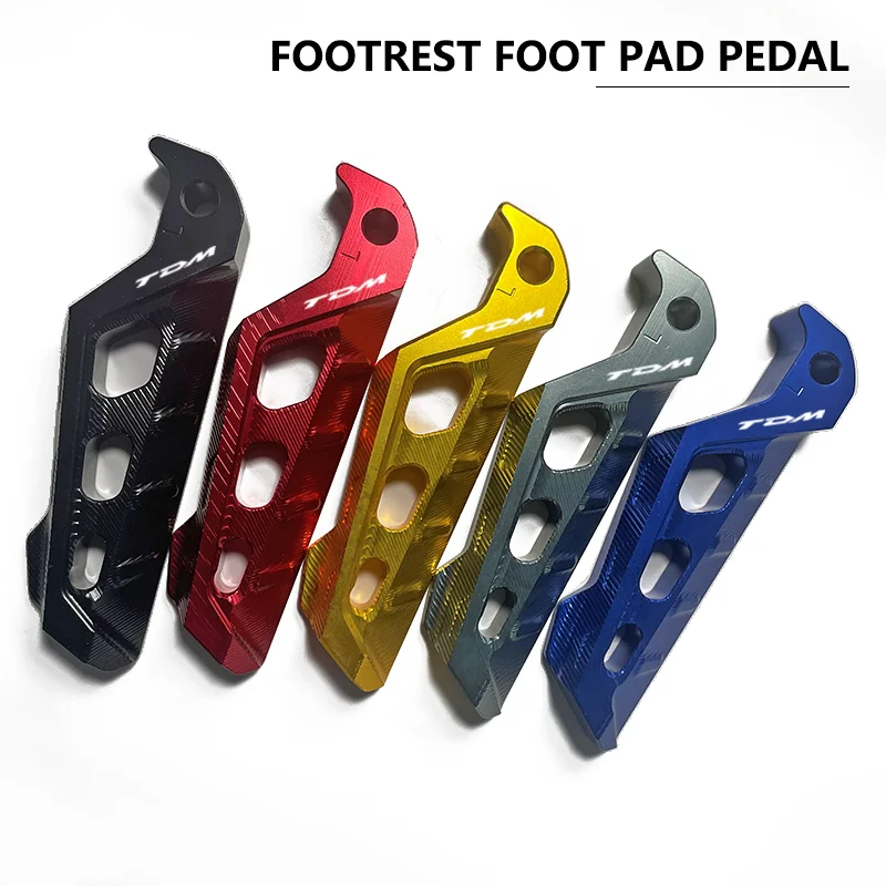 For Yamaha TDM 850 1991-2001 TDM 900 2002-2013 Motorcycle Accessories CNC Rear Passenger Footrest Foot Rest Pegs Rear Pedals