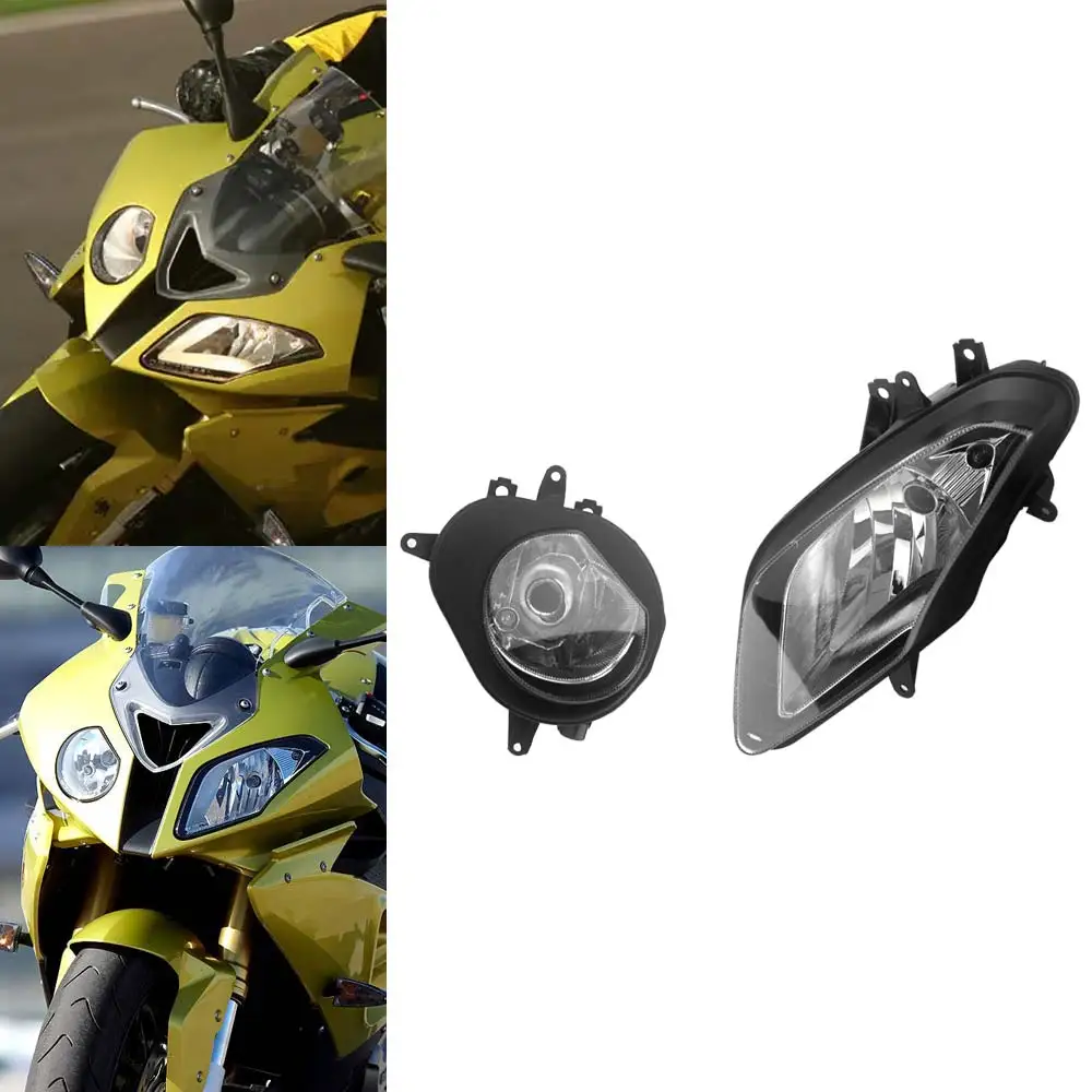 For BMW HP4 S1000RR 2009 2010 2011 2012 2013 2014 Motorcycle Front Headlight Assembly Housing Head Lamp Shell Cover Accessory