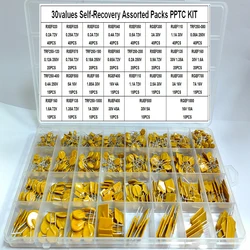 660PCS/BOX Self-Recovery Assorted Packs PPTC KIT 0.05A 0.1A 0.2A 0.25A 0.3A 0.4A 0.5A 0.75A 0.9A 1.1A 1.35A 2A 2.5A 3.75A