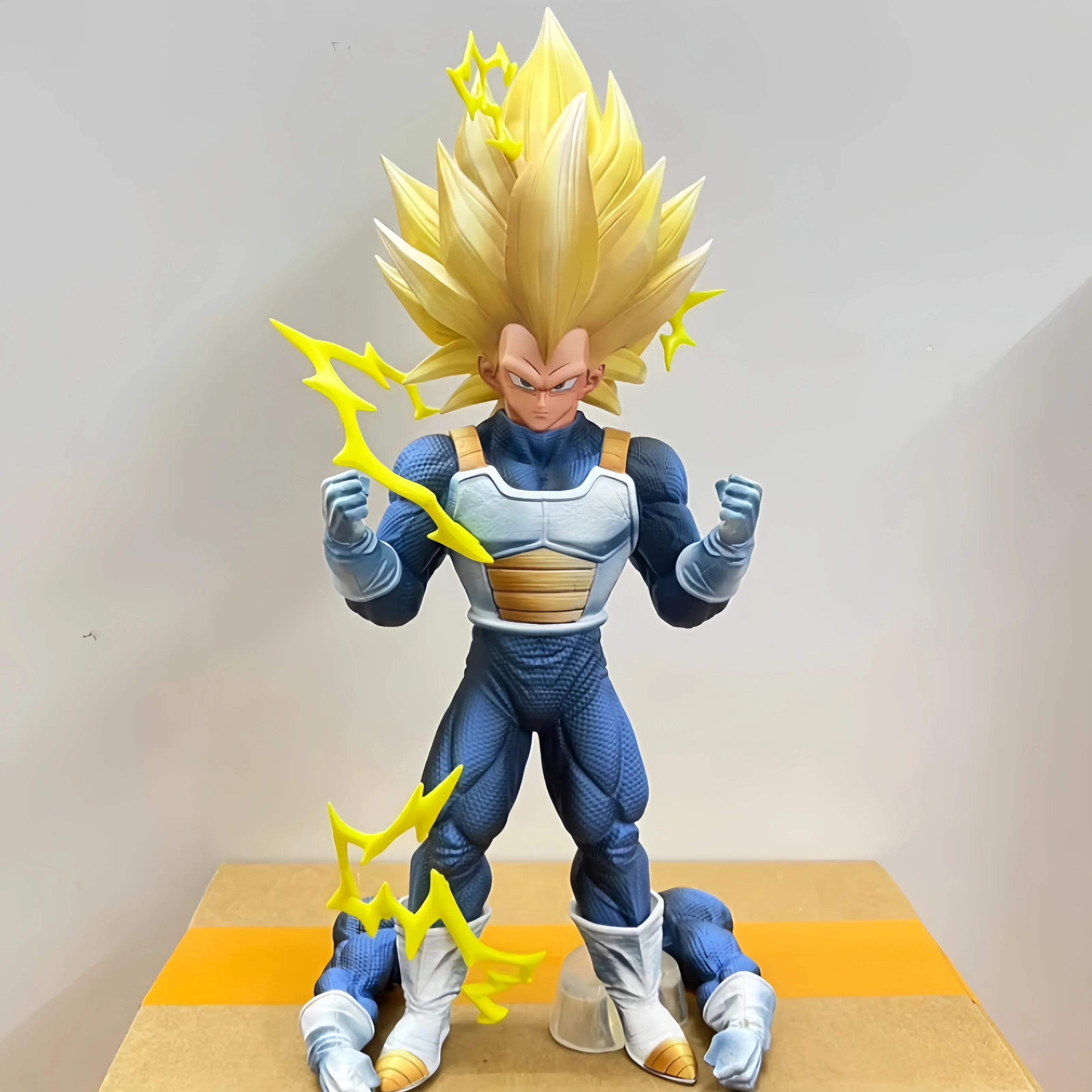 

New In Stock Hy Statue Dragon Ball Z Ssj3 Vegeta Figure Replace Arms Super Saiyan 3 Vegeta Pvc Action Figures Model Boy Gift