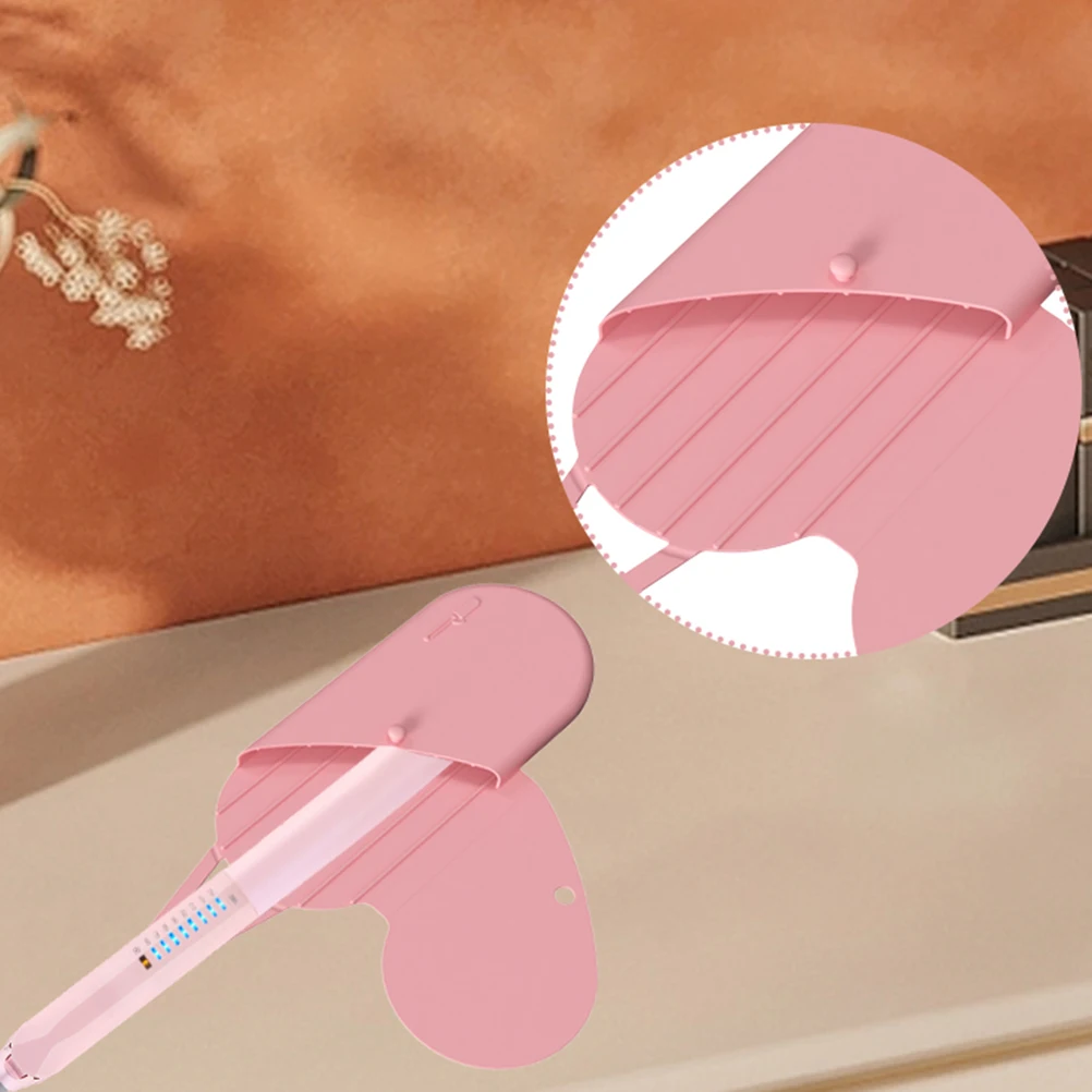 

Heat Resistant Curling Iron Bag Silicone Holder for Hair Straightener Dryer Accessories Storage Travel Pouch Salon Home Use