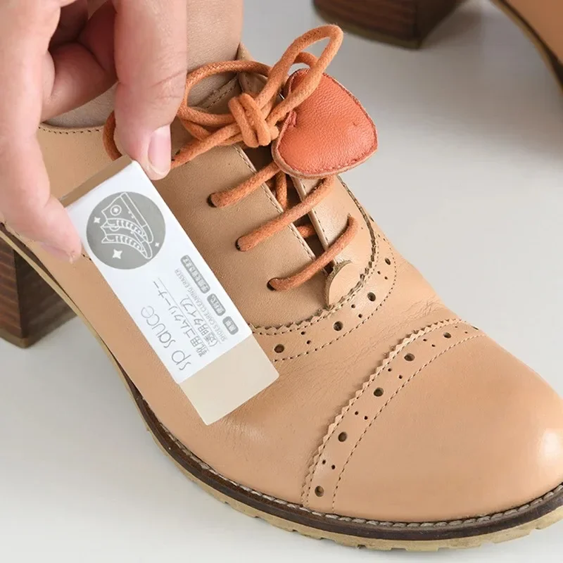 Shoe Cleaning Eraser Suede Sheepskin Matte Leather Fabric Shoes Care Clean Brushes Rubber White Shoes Sneakers Boot Cleaner Care image 3